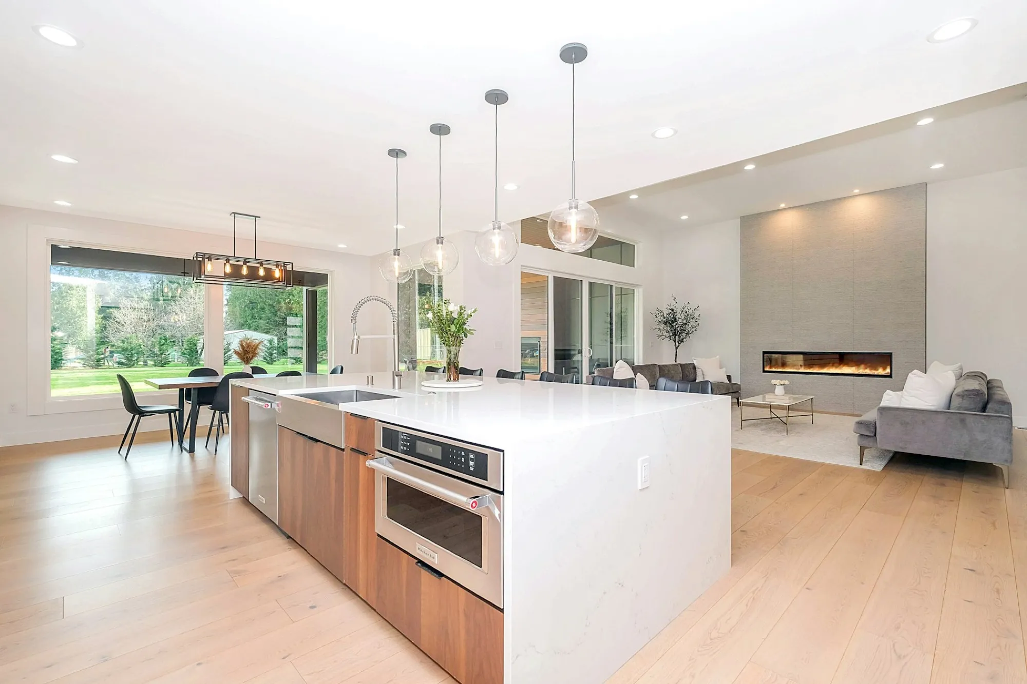 A bright, renovated kitchen